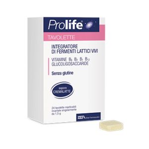 Prolife Tavolette Pediatrico Fermenti Lattici 24 Tavolette Masticabili