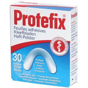 Protefix Cuscinetto Inferiore Adesivo 30 Pezzi