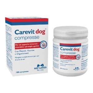 Nbf Lanes Carevit Dog Integratore Vitaminico Cani 100 Compresse
