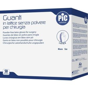 Pic Guanto Chirurgico In Lattice Sterile Senza Polvere Misura 8