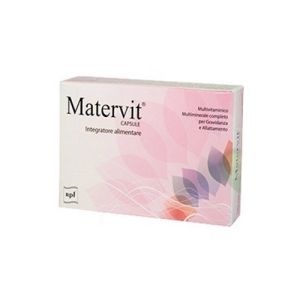 Matervit Integratore Multivitaminico 30 Capsule