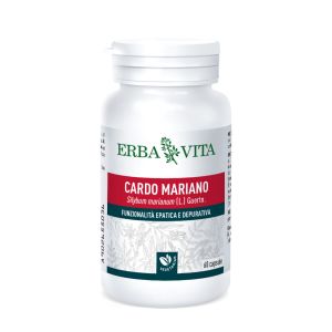 Erba vita cardo mariano integratore epatico 60 capsule