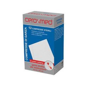 Ceroxmed Compresse Di Garza Puro Cotone Ibsa 12 Compresse Sterili 18x40cm