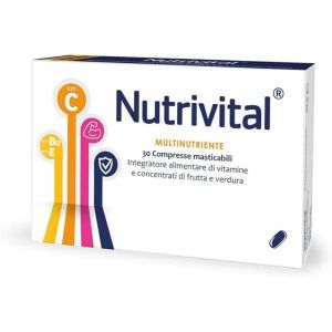 Pegaso Nutrivital Integratore Vitaminico 30 Compresse Masticabili