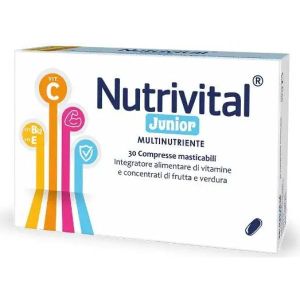 Nutrivital Junior Integratore 30 Compresse Masticabili