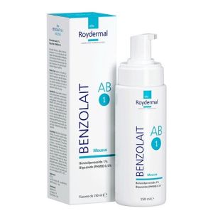 Roydermal benzolait 1 mousse detergente 150ml