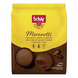 Schar Meranetti Merendine Al Cacao Senza Glutine 4x50g