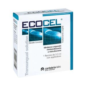 Ecocel Idrolacca Ungueale Indurente Rinforzante Unghie Fragili Flacone da 3,3ml