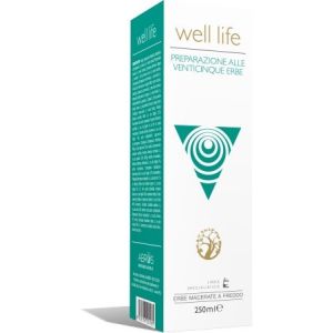 Well Life 25 Erbe Abros Tisana Contro Gonfiore Intestinale 250 ml
