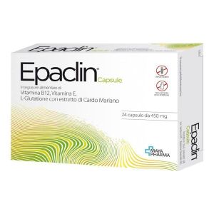 Epaclin 24 Capsule da 450mg Senza Glutine Naturalmente Privo di Lattosio
