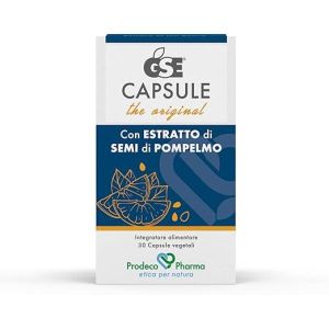 Gse Capsule Integratore i Estratto di Semi di Pompelmo 30 Capsule