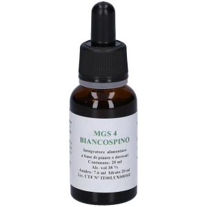 Mgs4 Biancospino Macerato Glicerico Spg 20ml