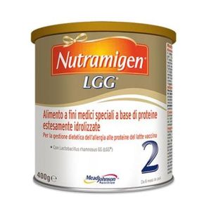 Nutramigen 2 Lgg Latte In Polvere per Allergie Alle Proteine Del Latte Vaccino 400g