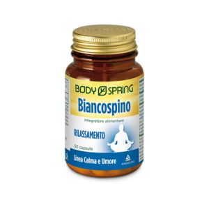 Body Spring Biancospino Integratore Alimentare 50 Capsule