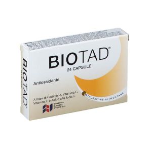 Biotad Integratore Antiossidante Glutatione Vitamina e 24 Capsule