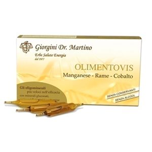 Olimentovis Manganese-rame-cobalto 30 Fiale Bevibili 2 Ml.