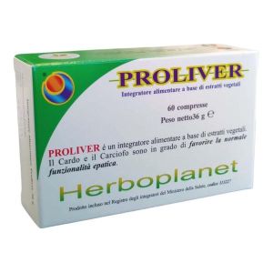 Herboplanet Proliver Integratore 60 Compresse