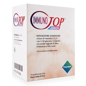 Immunotop Junior Integratore 15 Bustine 4,5g