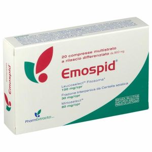 Emospid Integratore Microcircolo e Gambe Pesanti 20 Compresse
