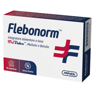 Flebonorm Integratore Microcircolo A Base di Diosmina 30 Compresse