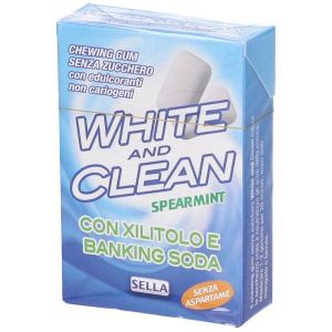 Sella White And Clean Chewing Gum Senza Zucchero