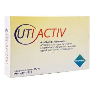 Utiactiv Integratore Fisiologico 36 Capsule 340mg