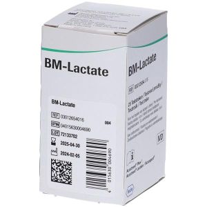 Striscia Reattiva per Analisi Del Lattato Accutrend Lattato da Utilizzare i Lo Strumento Accutrend Lattato Control 25 Pezzi