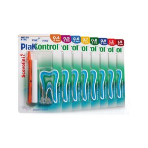 Plakkontrol minigrip scovolino 0,4 mm 10 pezzi