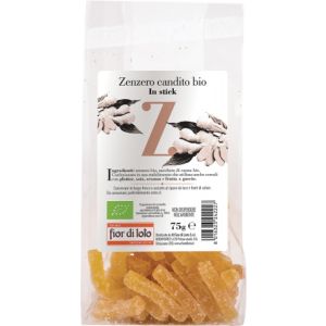 Il Fior Di Loto Zenzero Candito Biologico 75g