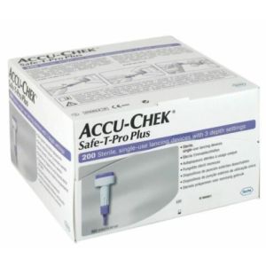 Lancette Pungidito Accu-check Safe T Pro Plus Pd 200 Pezzi