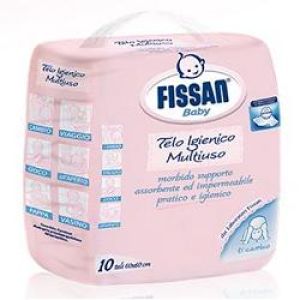 Fissan Baby Telo Igienico Multiuso 60x60cm 10 Pezzi