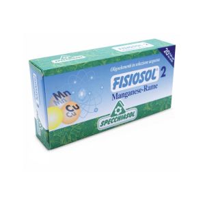 Specchiasol Fisiosol 2 Manganese-Rame Oligoelementi 20 Fiale