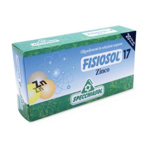 Specchiasol Fisiosol 17 - Zinco 20 Fiale Per Uso Orale