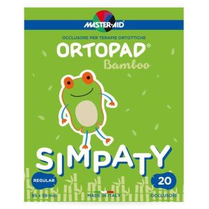 Ortopad Sympaty Cerotto Occlusore Autoadesivo Regular Fantasia per Ambliopia e Strabismo 20 Pezzi