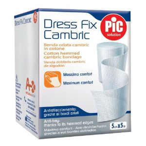 Pic Dress Fix Cambric Benda Orlata In Cotone Cm 5x5 M 12 Bende
