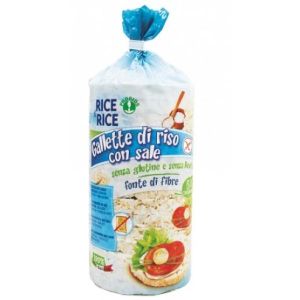Rice&rice Gallette di Riso i Sale Biologiche Senza Glutine 100g