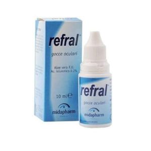 Refral Gocce Oculari  10ml Granuli Contenitore MULTIdose
