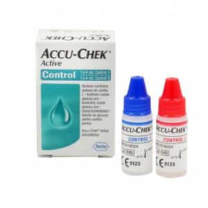 Roche Diagnostics Accu-chek Active Control Soluzione di Controllo per Test Glicemia 2x4ml