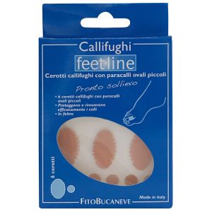 Fitobucaneve Feetline Cerotti Callifughi Paracalli Ovali Piccoli 6pezzi