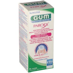 Gum Paroex Collutorio 0.12% Clorexidina per Gengiviti Parodontiti 300 ml