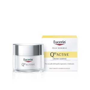 Eucerin Q10 Active Crema Viso Giorno Antirughe Pelli Secche 50ml
