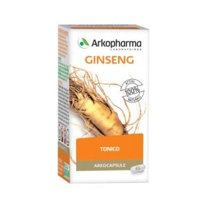 Arkocapsule Ginseng Bio Integratore Tonico 45 Capsule