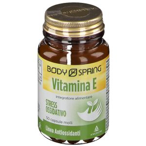 Body Spring Vitamina E Integratore Antiossidante 50 Capsule