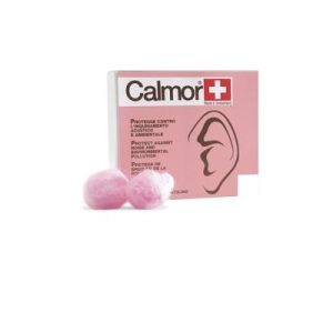 Tappo auricolare antisuono in cera naturale calmor 12 pezzi codice