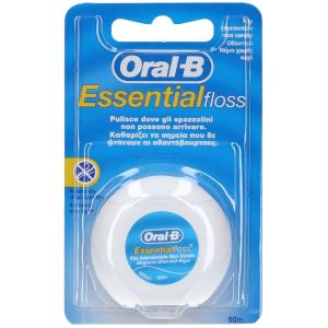 Oral-b Essentialfloss Filo Interdentale Non Cerato 50 Metri