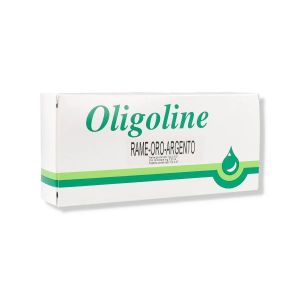 Oligoline Oro Argento Rame 20 Fiale da 3ml