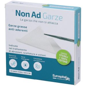 Non Adulti Garze Paraffinate In Cotone 10x10 Cm 10 Pezzi