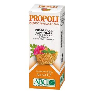 Abc Propoli 30% Estratto Analcolico Benessere Organismo 30ml