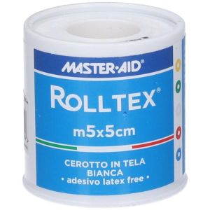 Roll Tex Cerotto In Tela Bianco Ipoallergenico Cm 5x5m