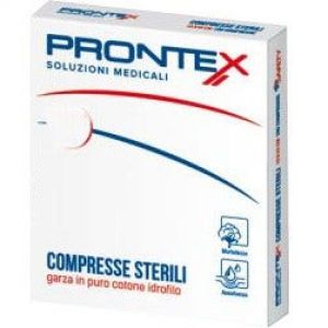Prontex Garza Compressa 12/8 10x10cm 100 Pezzi